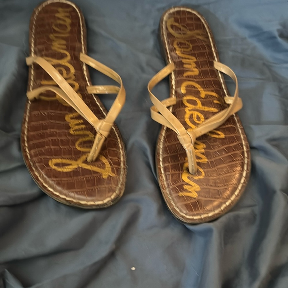 Sam Edelman strapped flip flops